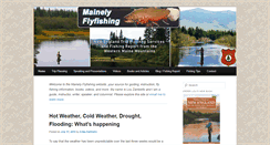 Desktop Screenshot of mainelyflyfishing.com
